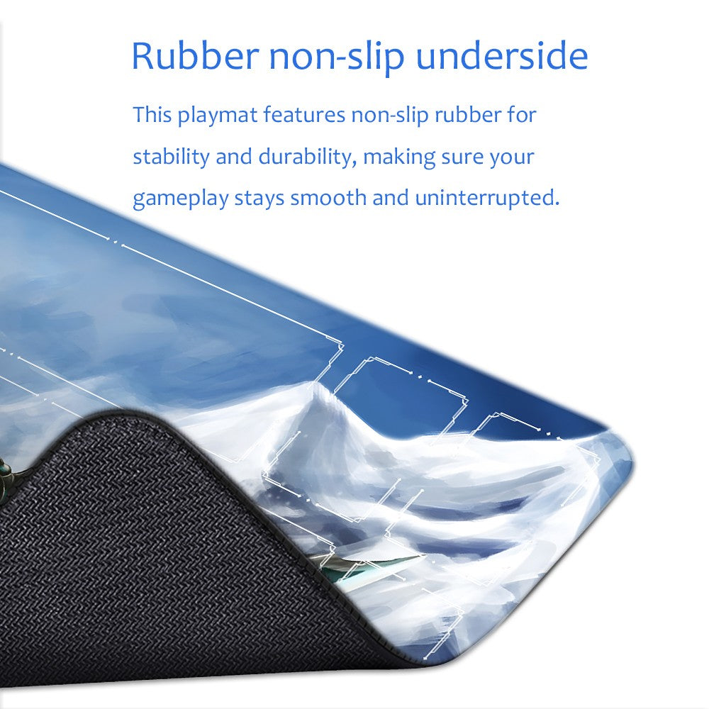 Tryndamere - League Of Legends Riftbound Playmat 24x14 in + Free Storage Bag