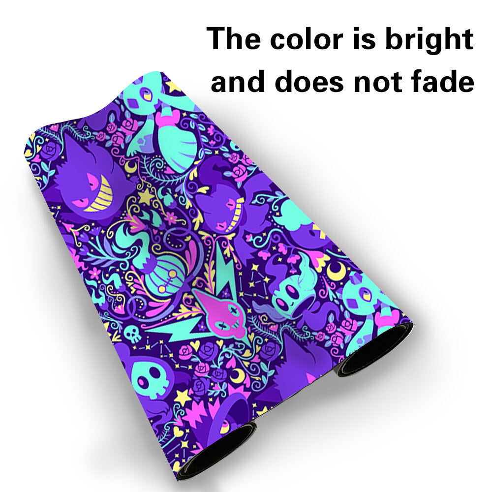 ghost - Board Game Pokemon Gengar Playmat Stitched Edge Games Mousepad Play Mat of TCG