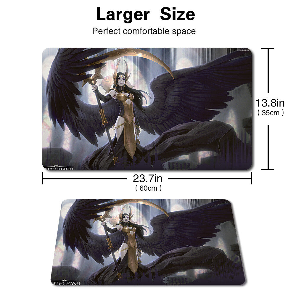 Deathpact Angel - Board Game MTG Playmat Games Mousepad Play Mat of TCG Stitched Edge