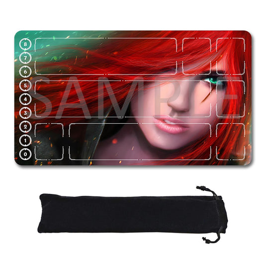 Katarina - League Of Legends Riftbound Playmat 24x14 in + Free Storage Bag
