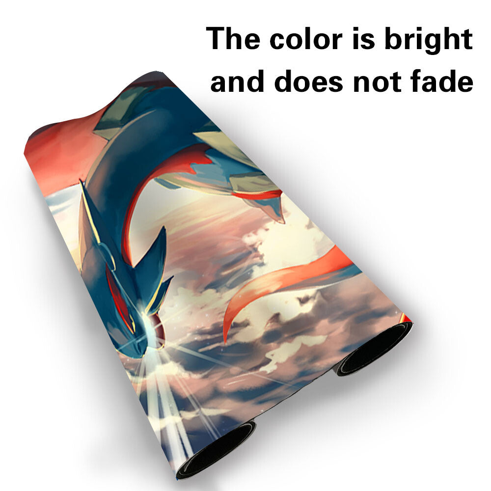 717084 - Board Game Pokemon Salamence Playmat Stitched Edge Games Mousepad Play Mat of TCG