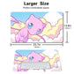 Pocket Monster57 - Board Game Pokemon Mew Playmat Stitched Edge Games Mousepad Play Mat of TCG