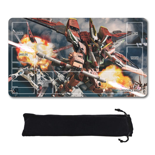 GCG Playmat Suitable for Gundam, includes Storage Bag, 24 x 14 inches (75960)