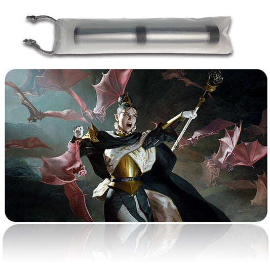 Sanguine Evangelist - Magic The Gathering MTG Playmat TCG CCG MTG Playmat Stitched Edge