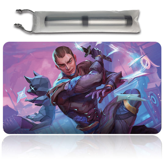 KAITO, CUNNING INFILTRATOR - Magic The Gathering MTG Playmat TCG CCG MTG Playmat Stitched Edge
