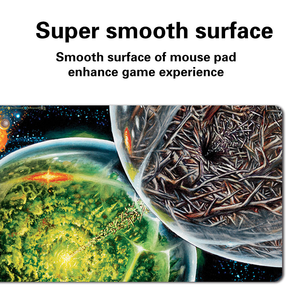 Crucible Of Worlds - Board Game MTG Playmat Games Mousepad Play Mat of TCG Stitched Edge