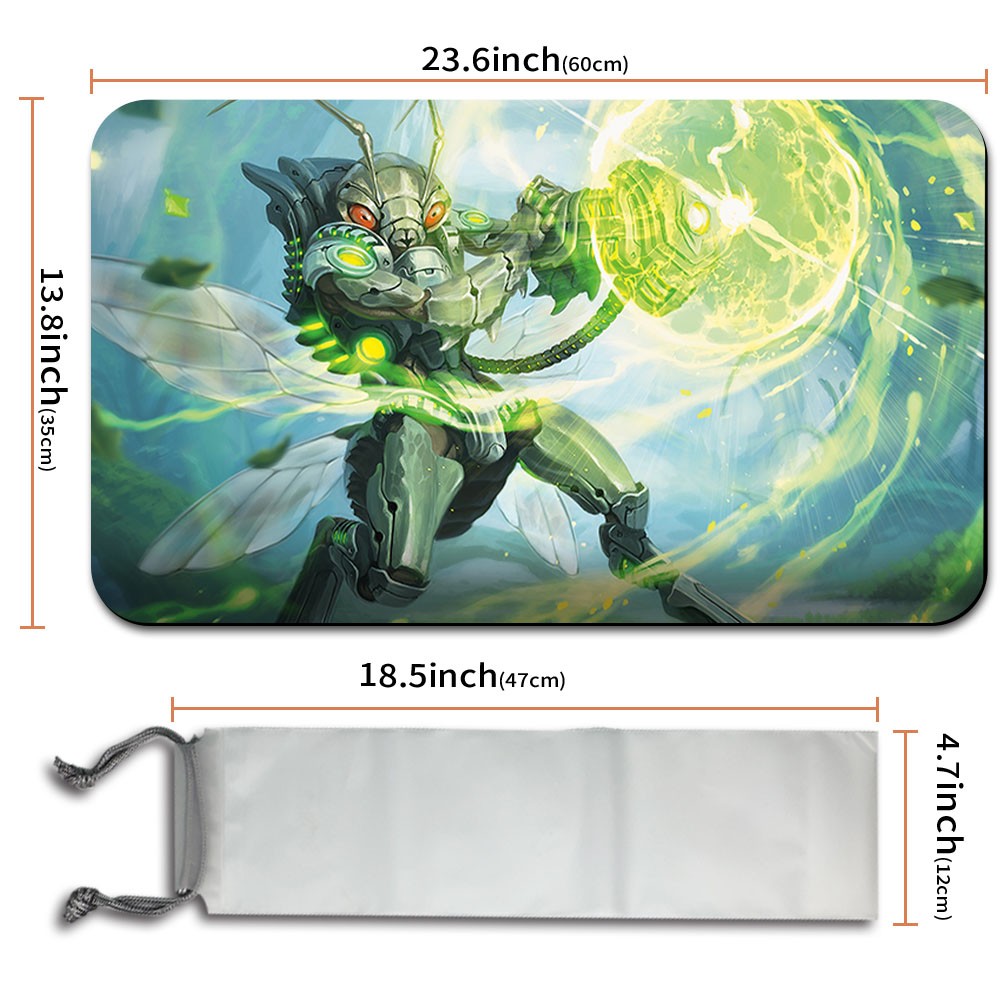 GENEMORPH IMAGO - Magic The Gathering MTG Playmat TCG CCG MTG Playmat Stitched Edge