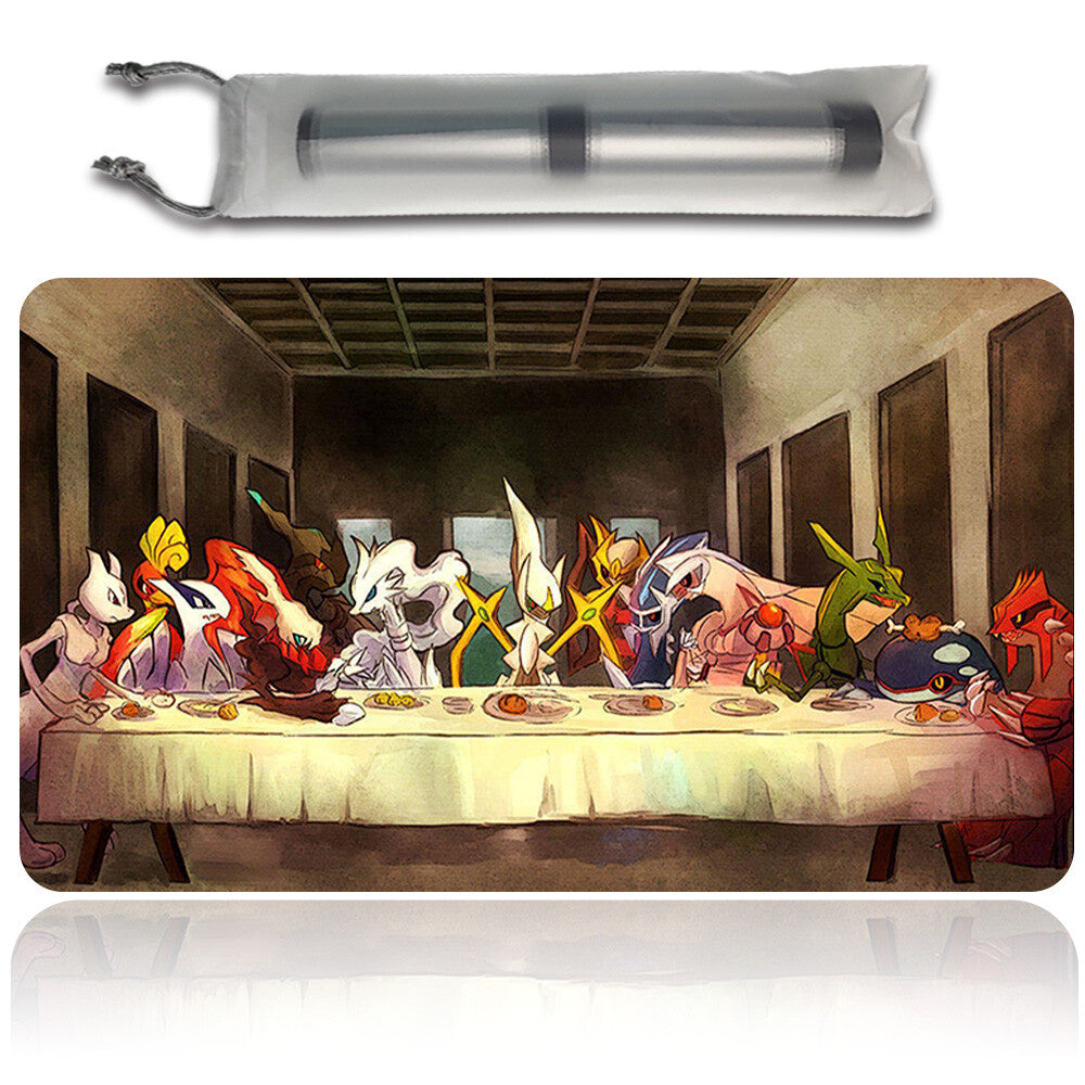 New Pokemon Playmat Stitched Edge with Free Bag | Pokemon TCG Playmat Stitched Edge | 838916