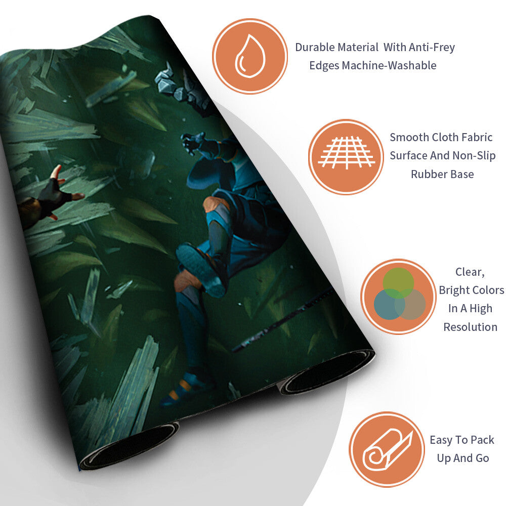 VANISH FROM SIGHT - Magic The Gathering MTG Playmat TCG CCG MTG Playmat Stitched Edge