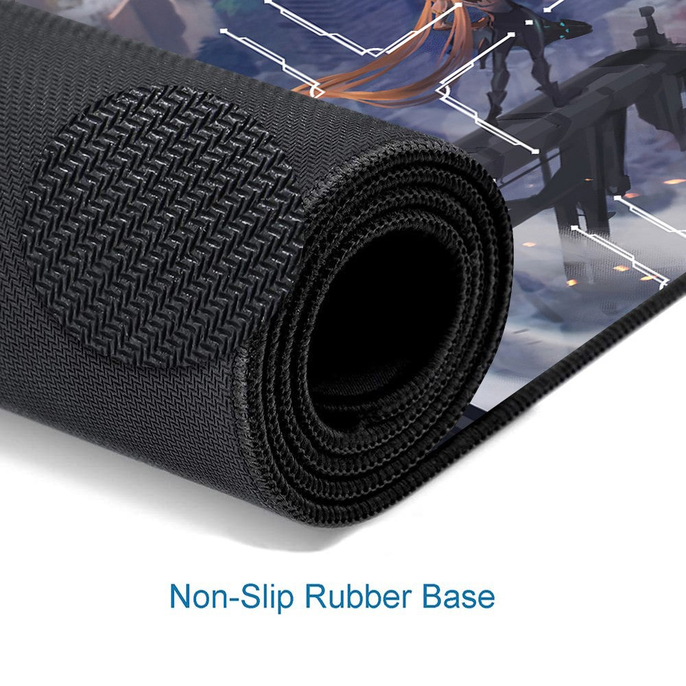 Riven - League Of Legends Riftbound Playmat 24x14 in + Free Storage Bag