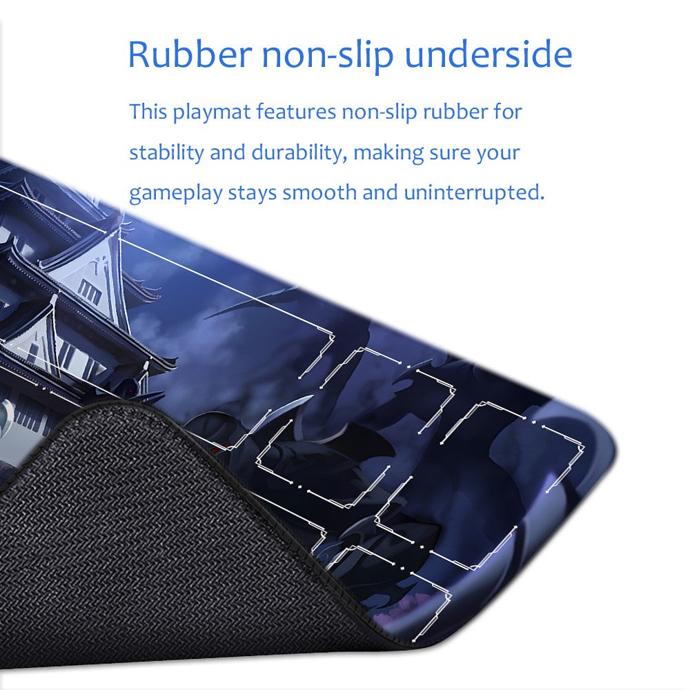 Zed - League Of Legends Riftbound Playmat 24x14 in + Free Storage Bag