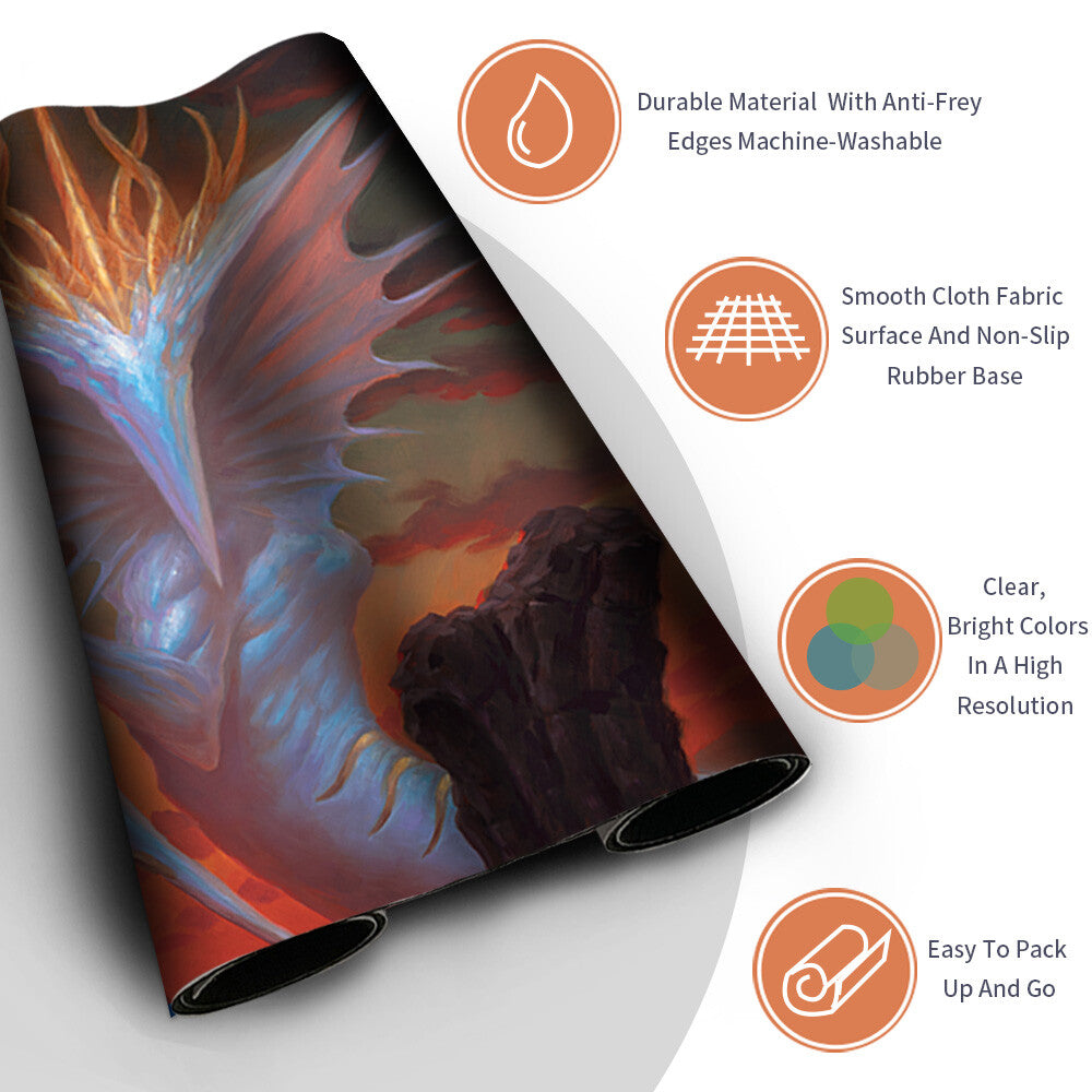 SLIVER GRAVEMOTHER - Magic The Gathering MTG Playmat TCG CCG MTG Playmat Stitched Edge