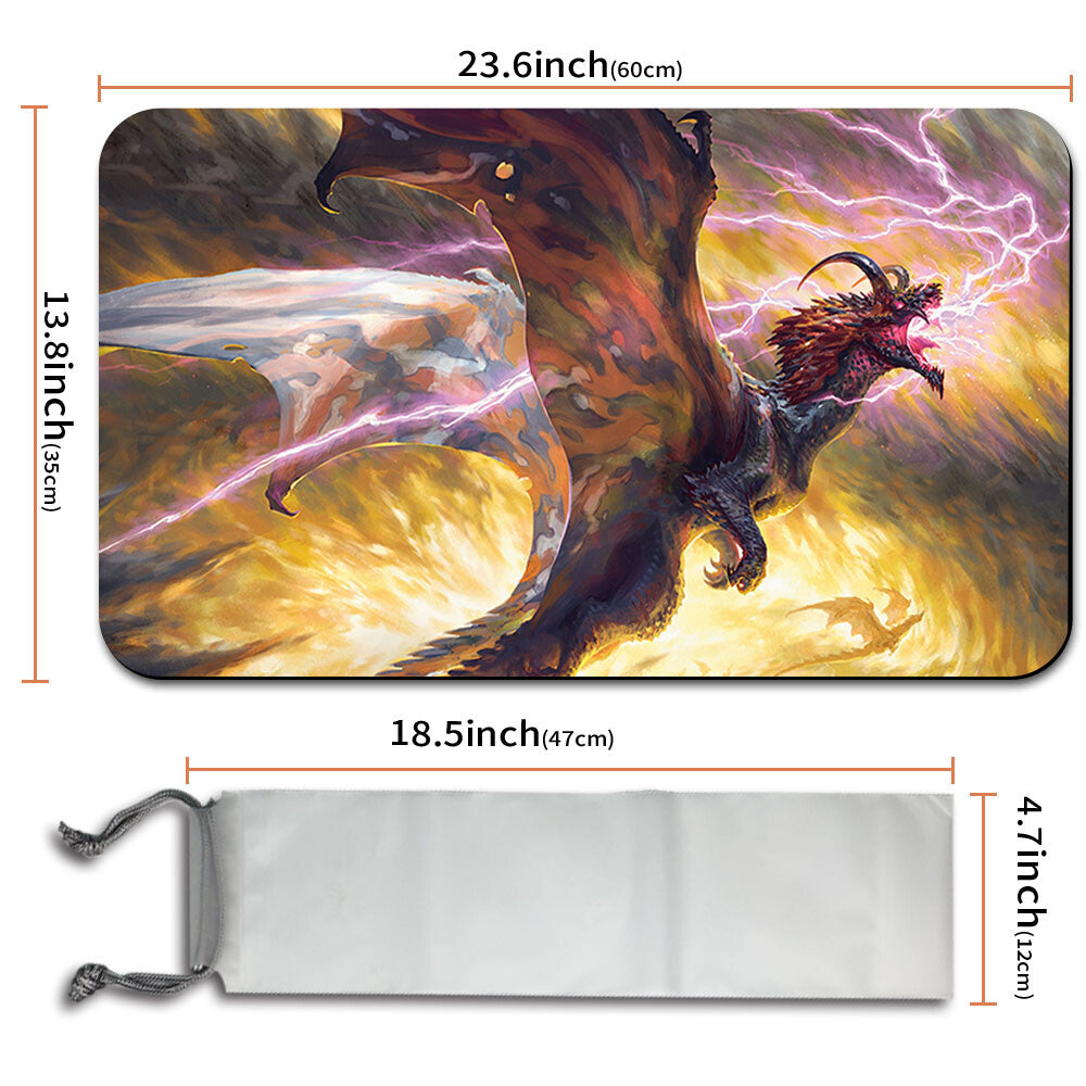 STORMSCALE SCION - Magic The Gathering MTG Playmat TCG CCG MTG Playmat Stitched Edge