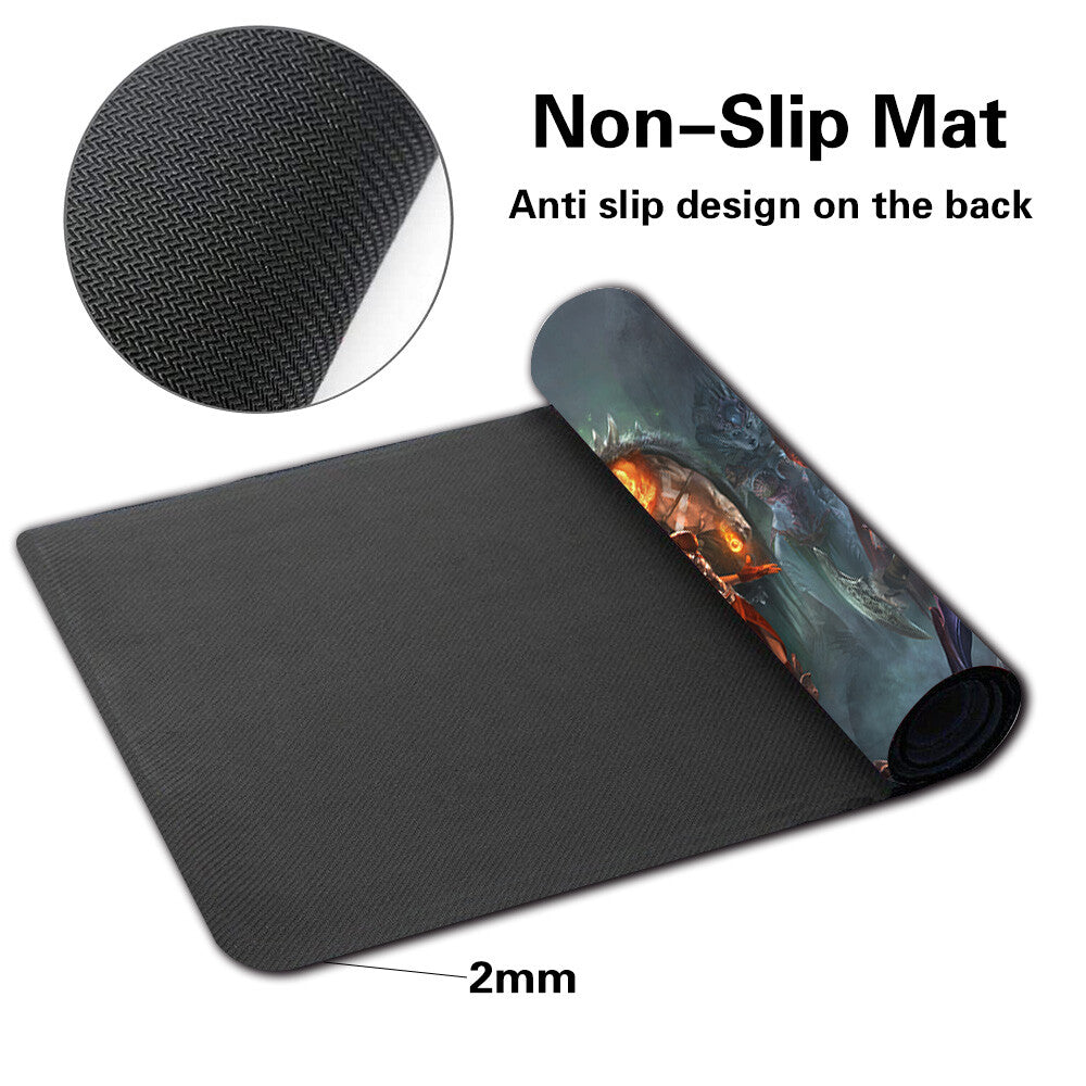 Planeswalkers - Board Game MTG Playmat Games Mousepad Table Mats Play Mat of TCG Stitched Edge