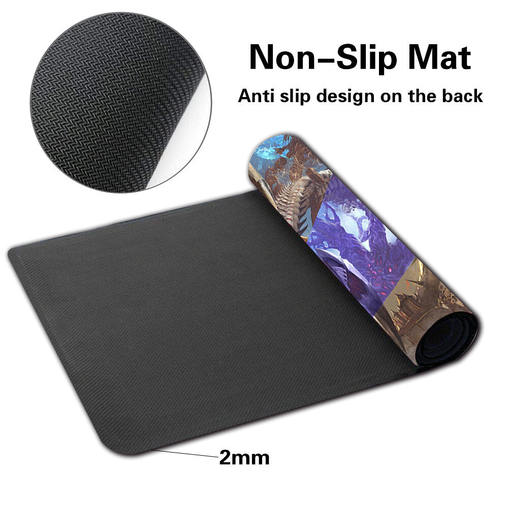 Begin the Invasion - Board Game MTG Playmat Mousepad Playmat of TCG CCG Stitched Edge