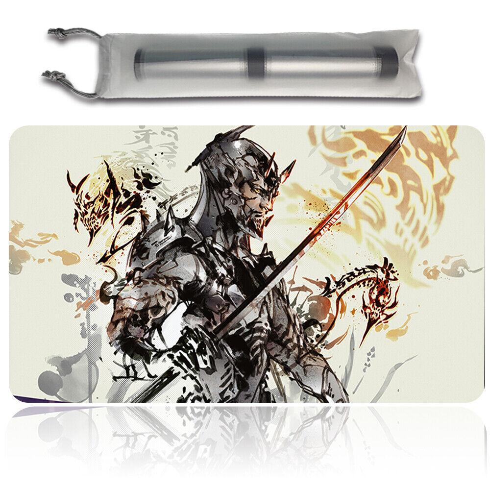 SATORU UMEZAWA - Board Game MTG Playmat Magic The Gathering Playmat Stitched Edge