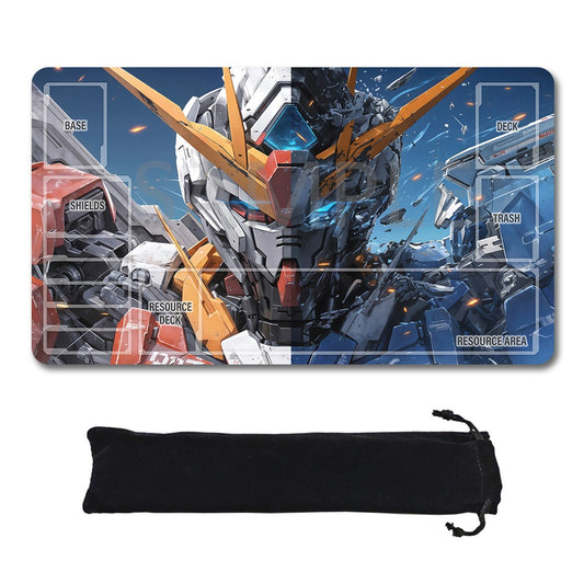GCG Playmat Suitable for Gundam, includes Storage Bag, 24 x 14 inches (1395504)