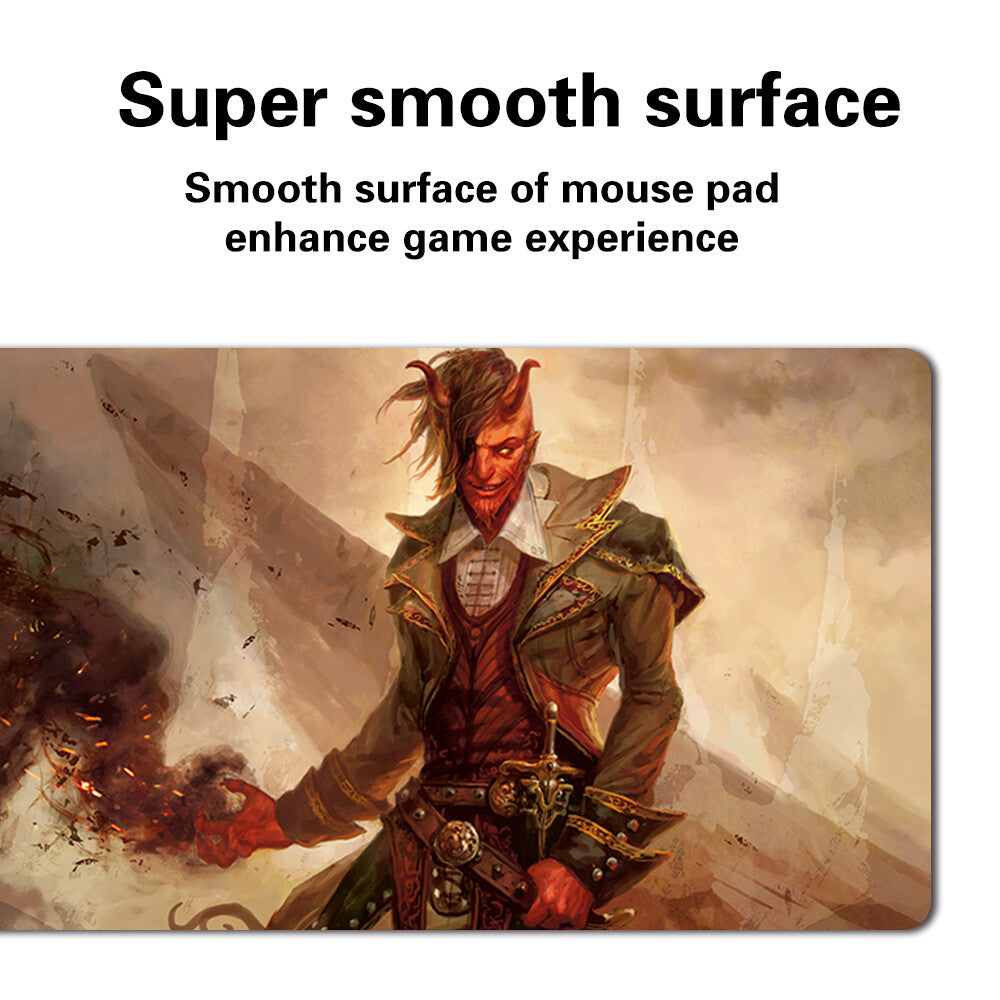 Tibalt the Fiend Blooded - Board Game MTG Playmat Games Mousepad Play Mat of TCG Stitched Edge