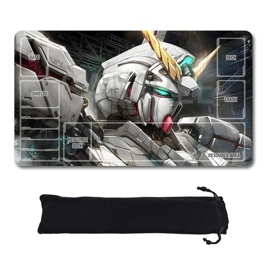 GCG Playmat Suitable for Gundam, includes Storage Bag, 24 x 14 inches (GD510142)