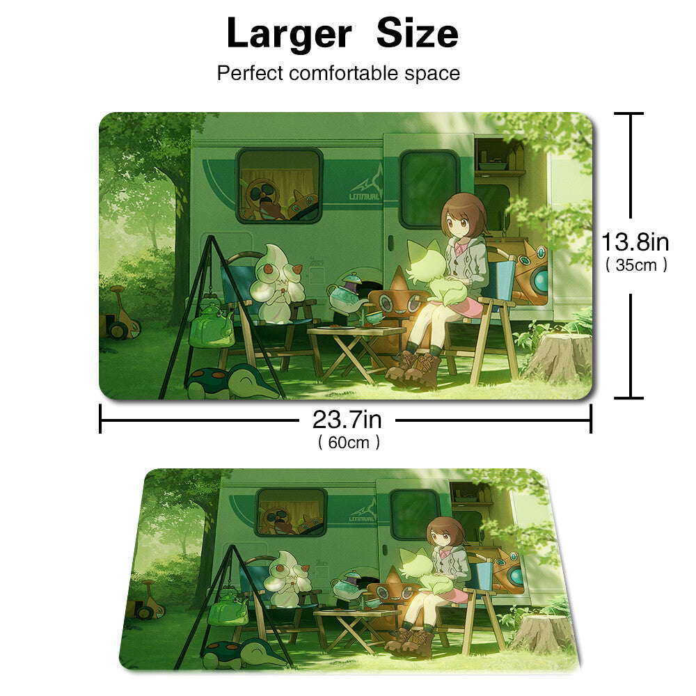 361911 - Board Game Pokemon Playmat Stitched Edge Games Mousepad Play Mat of TCG