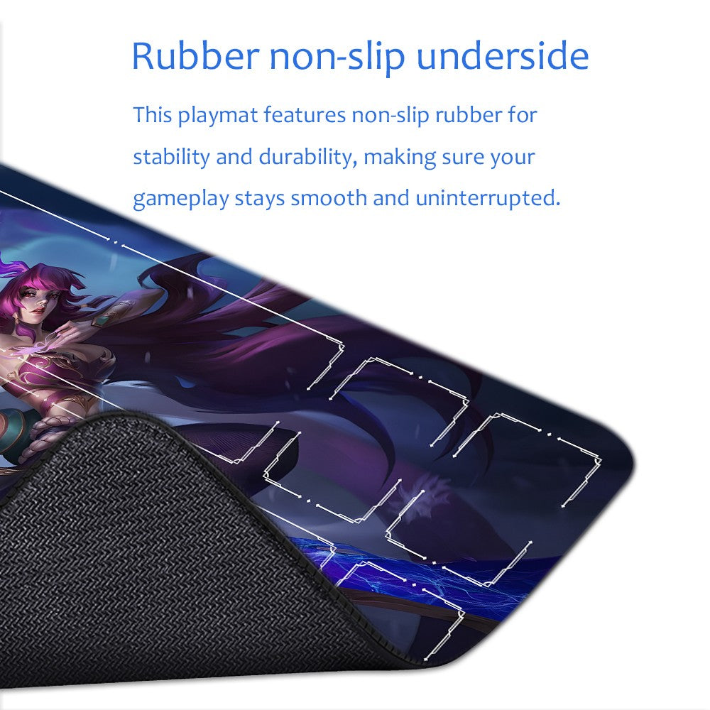 Ashe - League Of Legends Riftbound Playmat 24x14 in + Free Storage Bag