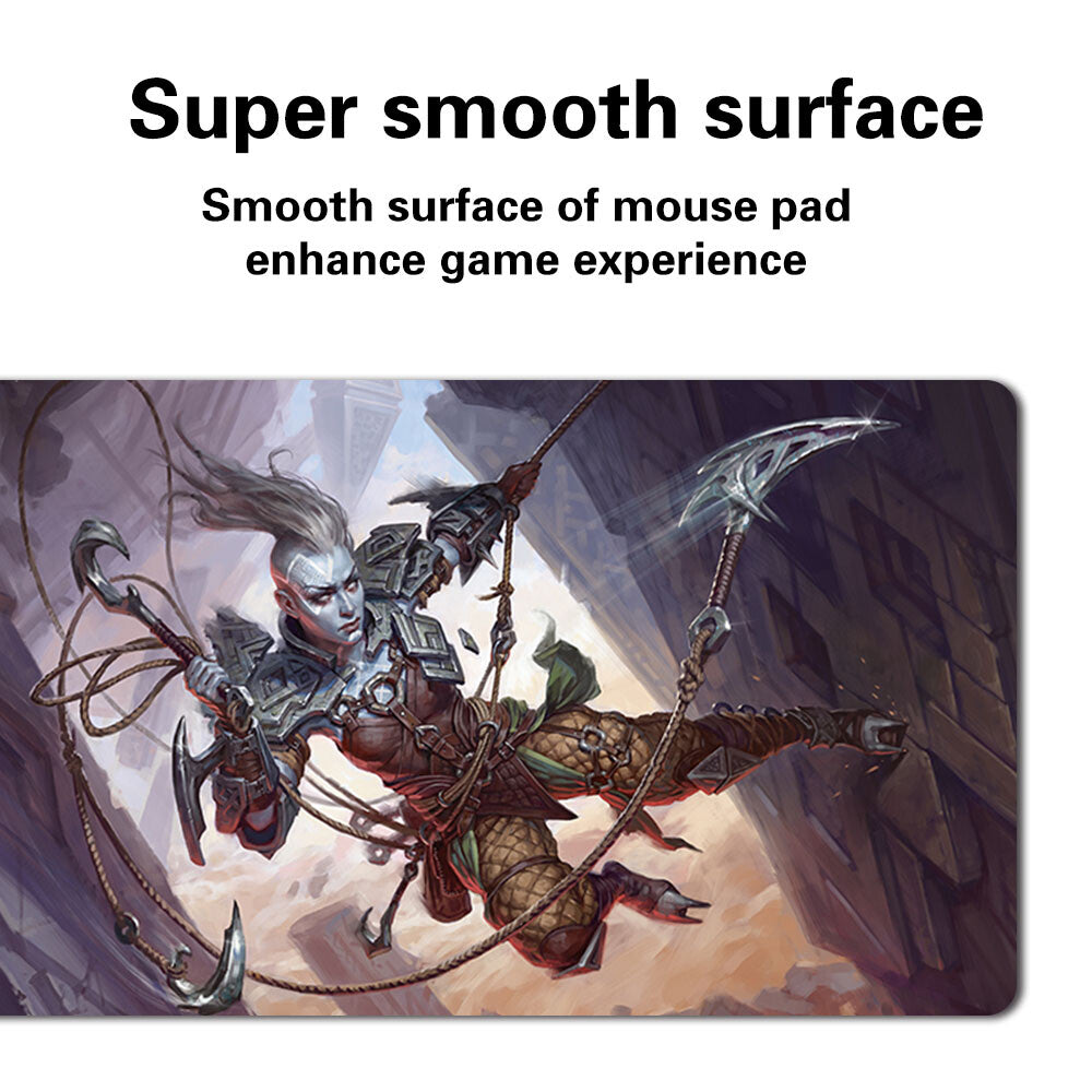 AKIRI, FEARLESS VOYAGER - Board Game MTG Playmat Games Mousepad Play Mat of TCG Stitched Edge