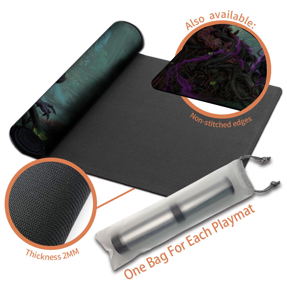 Professor Onyx. - Magic The Gathering MTG Playmat TCG CCG MTG Playmat Stitched Edge