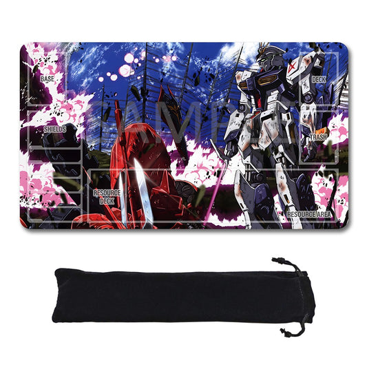 GCG Playmat Suitable for Gundam, includes Storage Bag, 24 x 14 inches (198274)