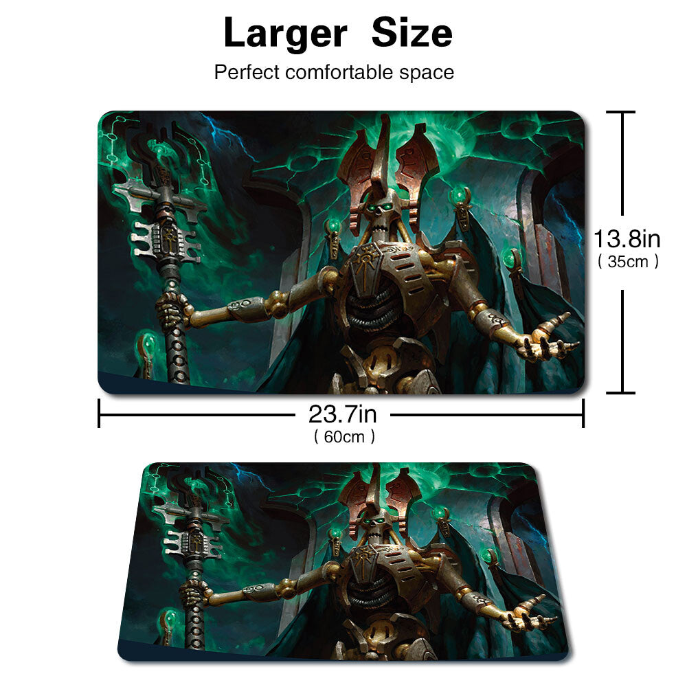 SZAREKH, THE SILENT KING - Board Game MTG Playmat Mousepad Playmat of TCG CCG Stitched Edge