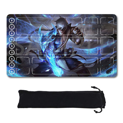 Lee Sin - League Of Legends Riftbound Playmat 24x14 in + Free Storage Bag