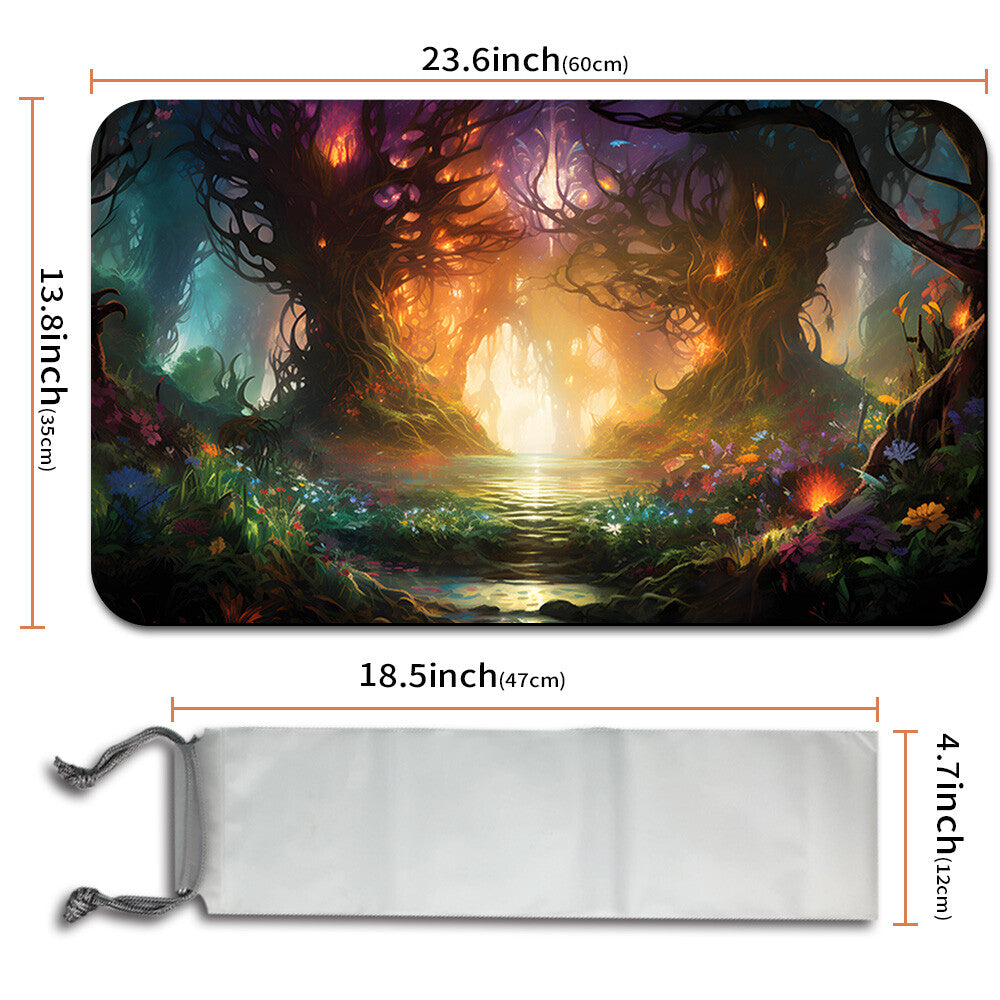 DKT (60) - Magic The Gathering MTG Playmat TCG CCG MTG Playmat Stitched Edge