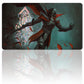 DRACULA, LORD OF BATS - Board Game MTG Playmat Games Mousepad Playmat of TCG CCG Stitched Edge