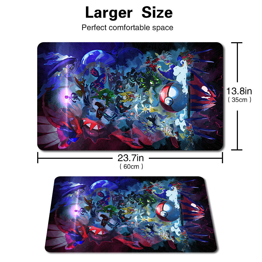 3904931 - Board Game Pokemon Playmat Stitched Edge Games Mousepad Play Mat of TCG