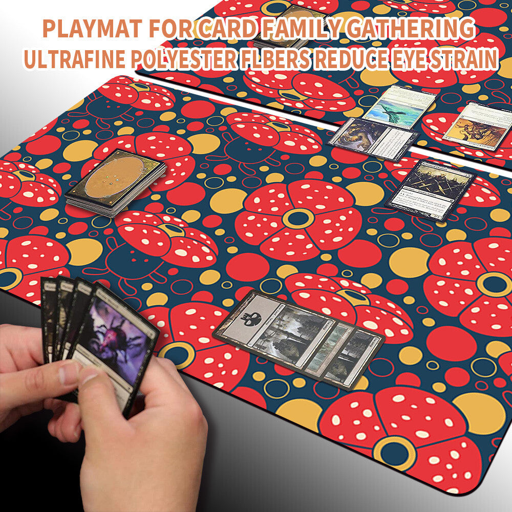 New Pokemon Vileplume Playmat Stitched Edge with Free Bag | Pokemon TCG Playmat Stitched Edge | 1295229
