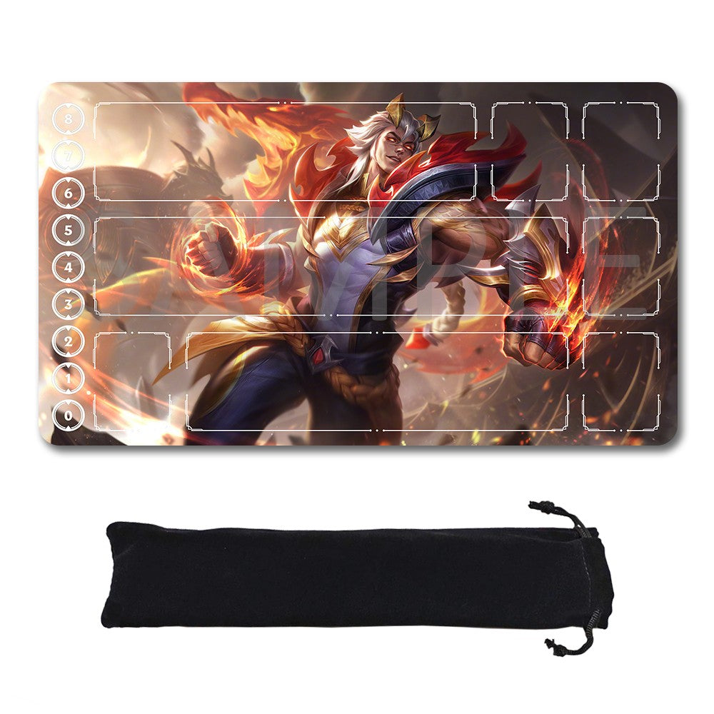 Sett - League Of Legends Riftbound Playmat 24x14 in + Free Storage Bag