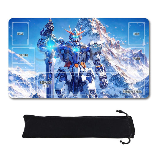 GCG Playmat Suitable for Gundam, includes Storage Bag, 24 x 14 inches (1395513)