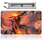 DEMONIC RUCKUS - Magic The Gathering MTG Playmat TCG CCG MTG Playmat Stitched Edge