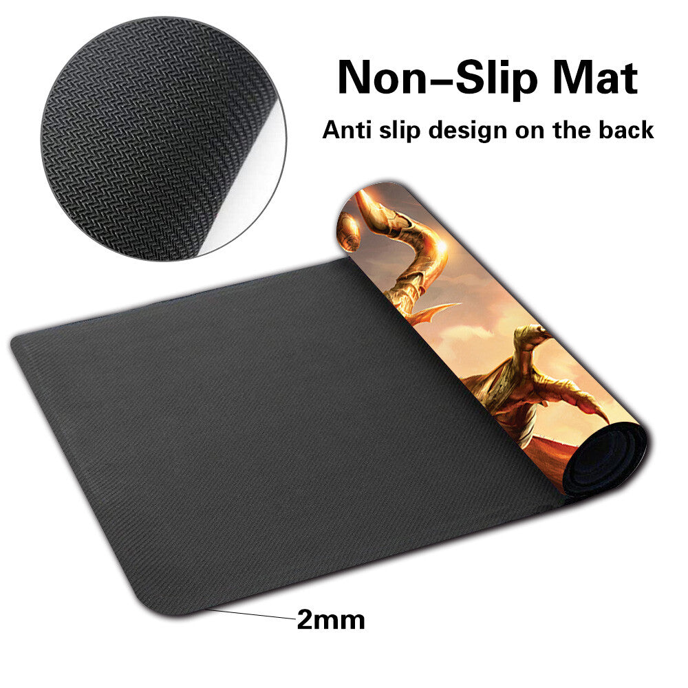 Nicol Bolas, God-Pharaoh - Board Game MTG Playmat Games Mousepad Play Mat of TCG Stitched Edge