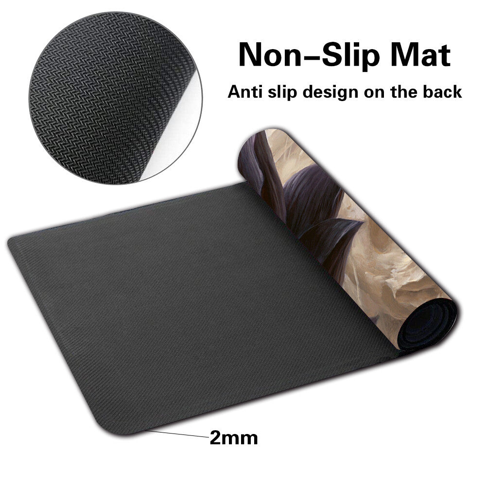 Black-Lotus - Board Game MTG Playmat Games Mousepad Play Mat of TCG Stitched Edge