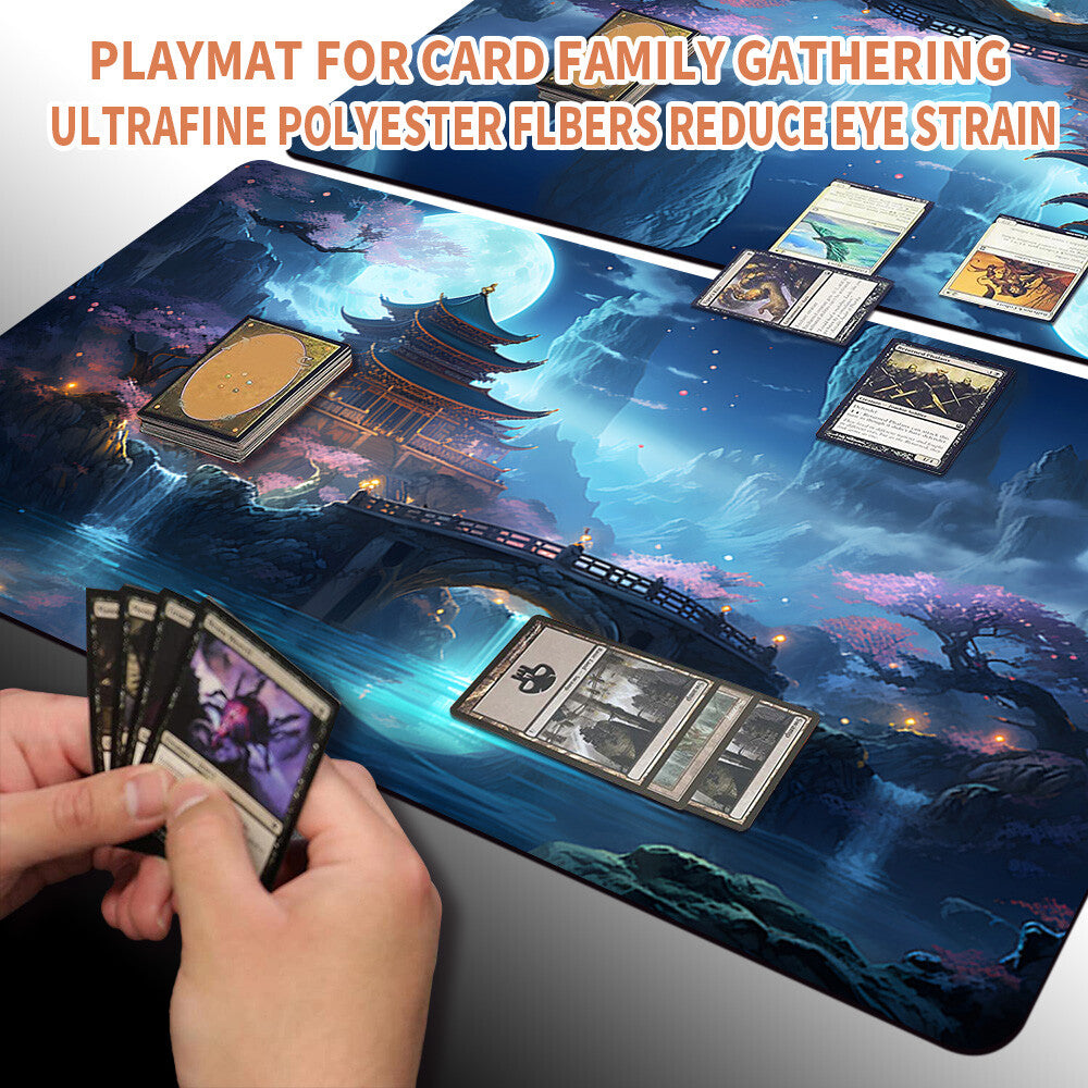 DKT (117) - Magic The Gathering MTG Playmat TCG CCG MTG Playmat Stitched Edge