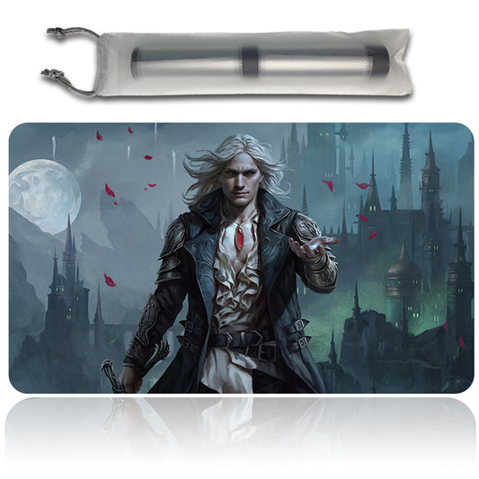 Magic The Gathering Playmat - Board Game MTG Playmat SORIN MARKOV Size 60X35CM Stitched Edge