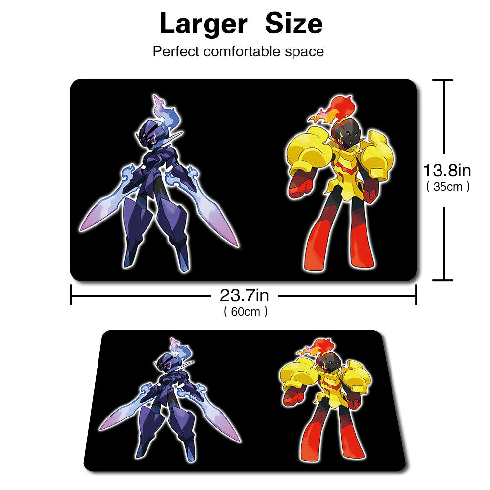 3843308 - Board Game Pokemon Ceruledge Playmat Stitched Edge Games Mousepad Play Mat of TCG