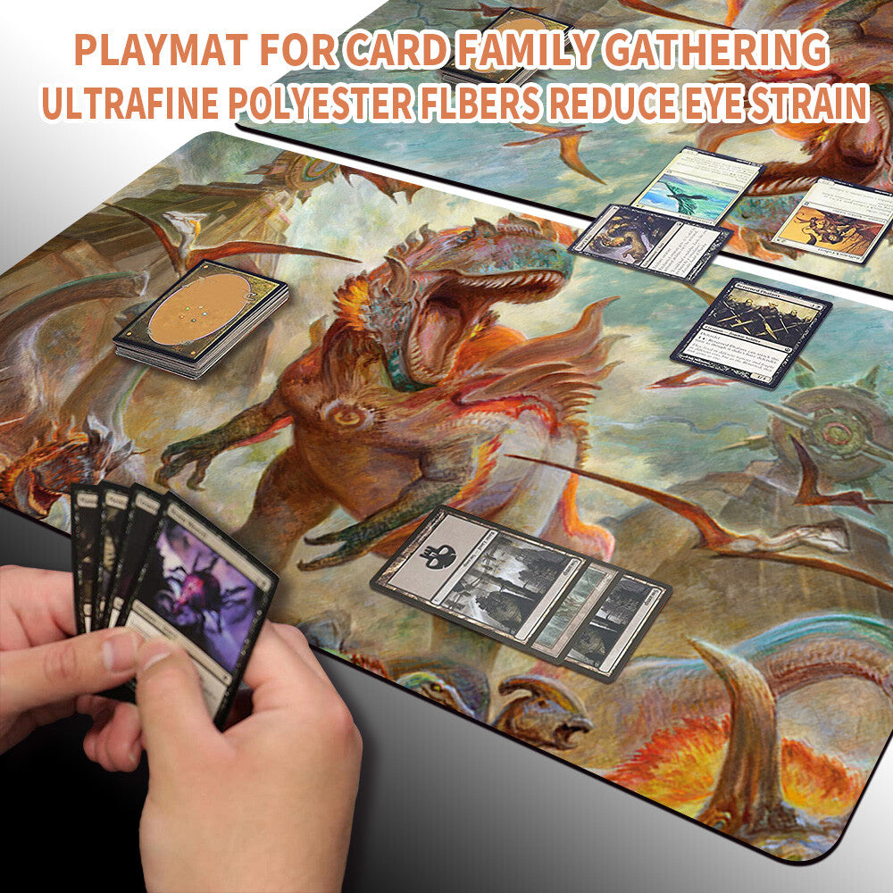GISHATH, SUN'S AVATAR - Magic The Gathering MTG Playmat TCG CCG MTG Playmat Stitched Edge