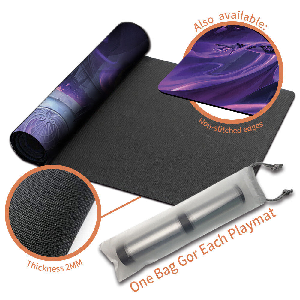 ASHIOK, WICKED MANIPULATOR - Magic The Gathering MTG Playmat TCG CCG MTG Playmat Stitched Edge