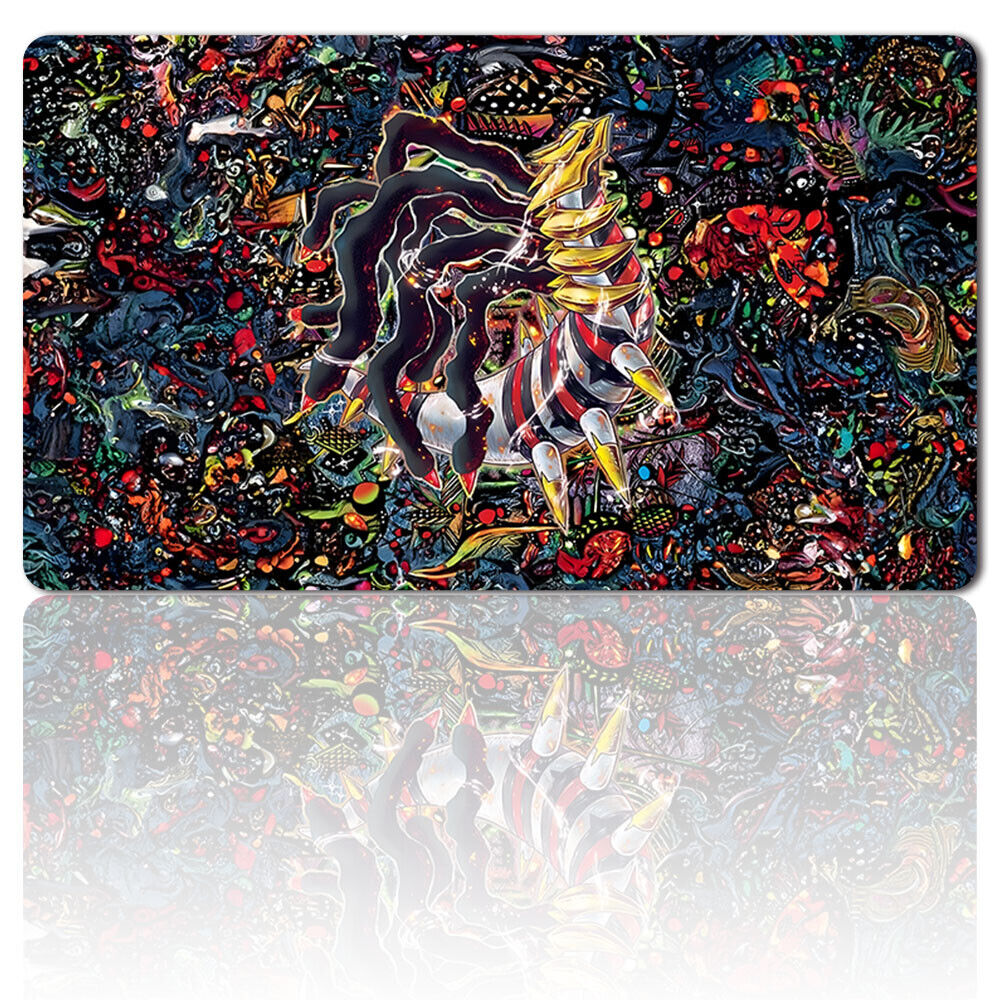 513239 - Board Game Pokemon Giratina Playmat Stitched Edge Games Mousepad Play Mat of TCG