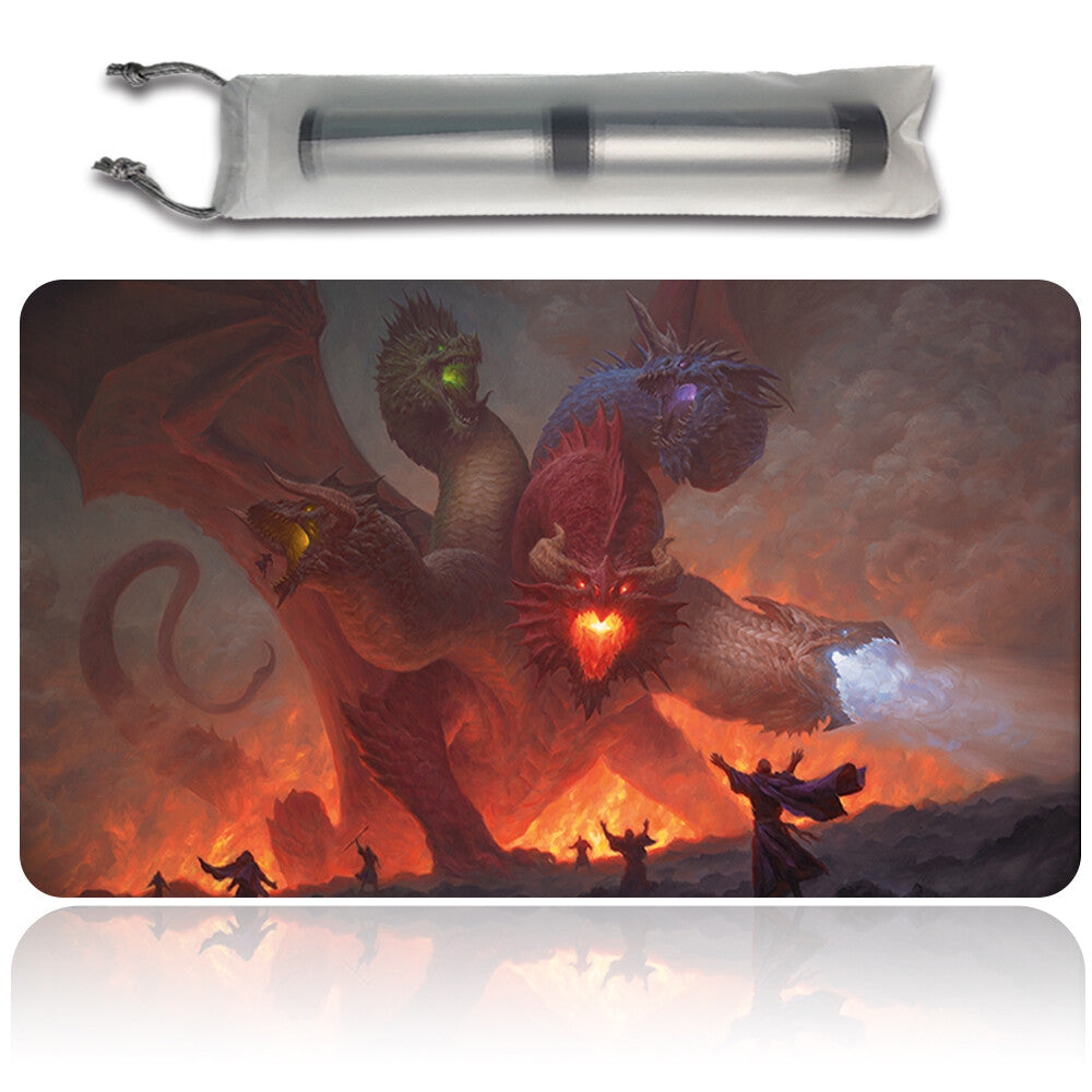 TIAMAT -Board Game MTG Playmat Mousepad Playmat of MTG TCG CCG Stitched Edge
