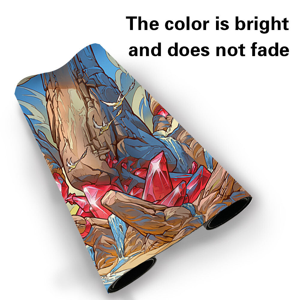 RAUGRIN TRIOME - Board Game MTG Playmat Games Mousepad Play Mat of TCG Stitched Edge