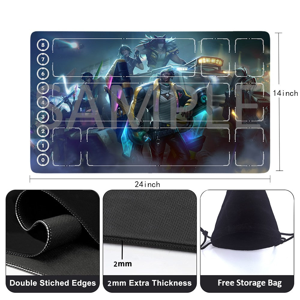 K'Sante - League Of Legends Riftbound Playmat 24x14 in + Free Storage Bag