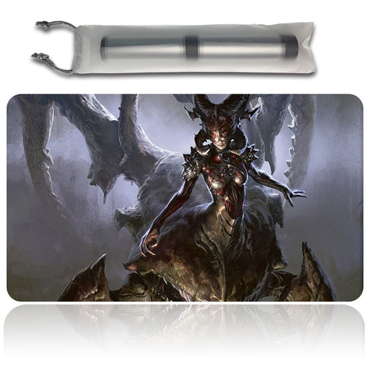 Sheoldred, Whispering One - Magic The Gathering MTG Playmat TCG CCG MTG Playmat Stitched Edge
