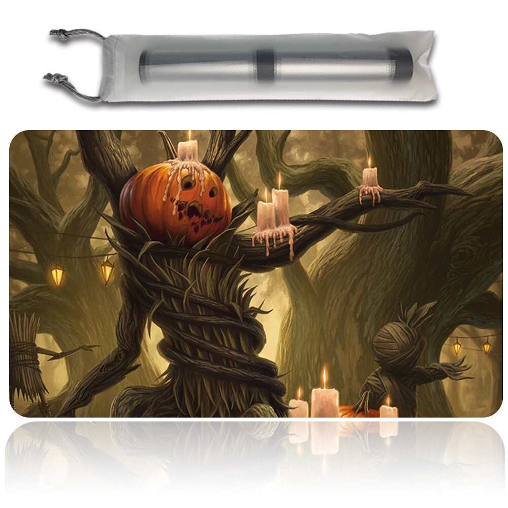 CROSSROADS CANDLEGUIDE -Board Game MTG Playmat Magic The Gathering Playmat Stitched Edge